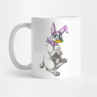 Bobtail BunnyCat: Fawn Lynx Point (Pink) Mug